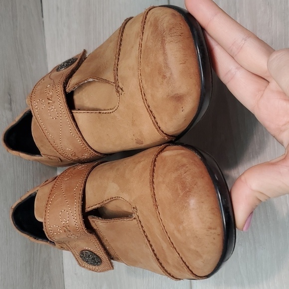 Aetrex Womens Corinne monk strap Leather Mary Jane Ankle Leather shoes sz 11 - Picture 4 of 13